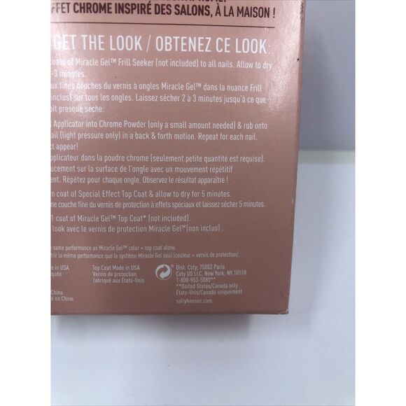 Sally Hansen Salon Chrome 3pc Mini Kit - 200 Rose Gold / Rose - Picture 8 of 11